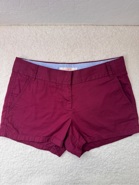 J. Crew Pants - J. Crew Women's Burgundy Chino Bermuda Shorts
